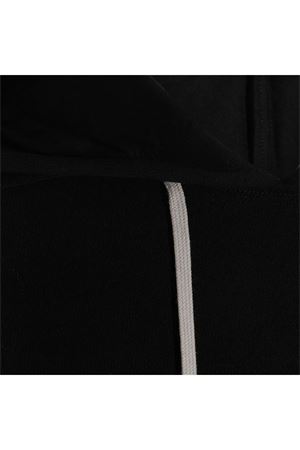 Black cotton SL Hoodie RICK OWENS | RU01F2153JNT09